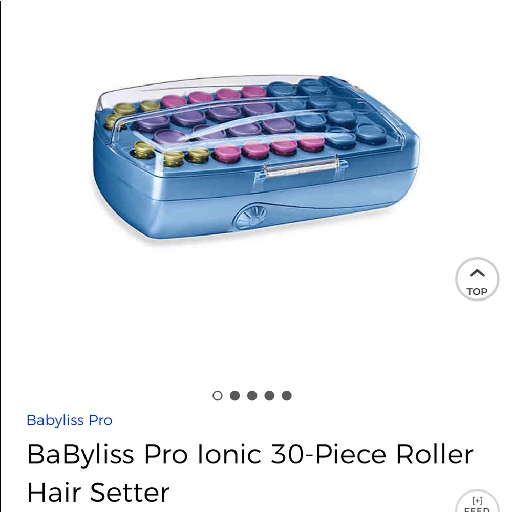 nano titanium baByliss Pro coasted 30 roller set